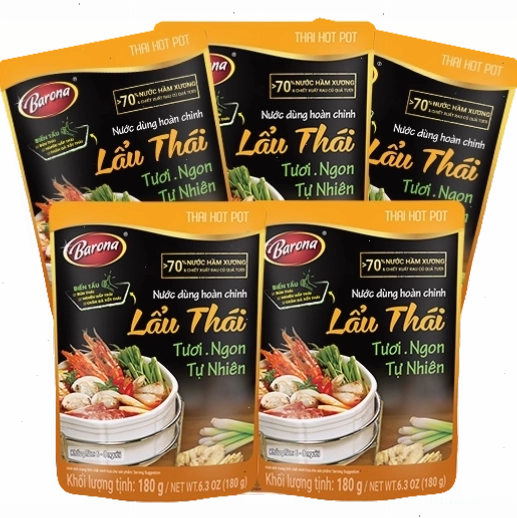 Combo 5 gói nước dùng lẩu thái