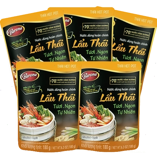 Combo nước dùng lẩu Thái Barona