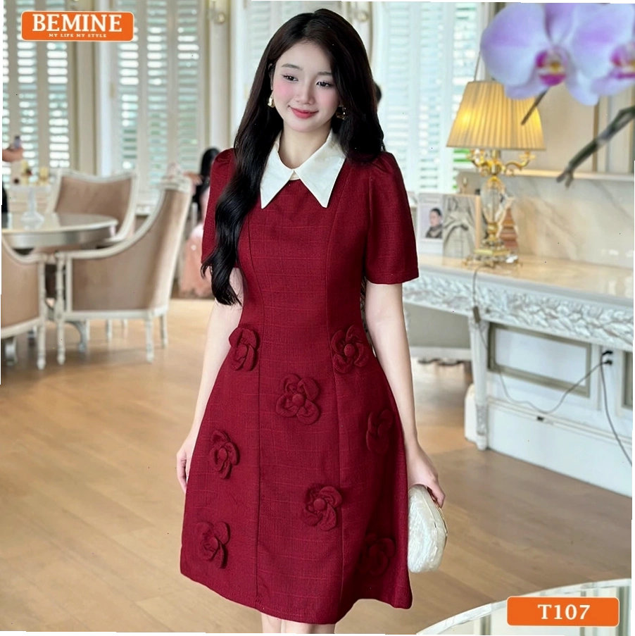 Đầm thiết kế dáng chữ A công sở