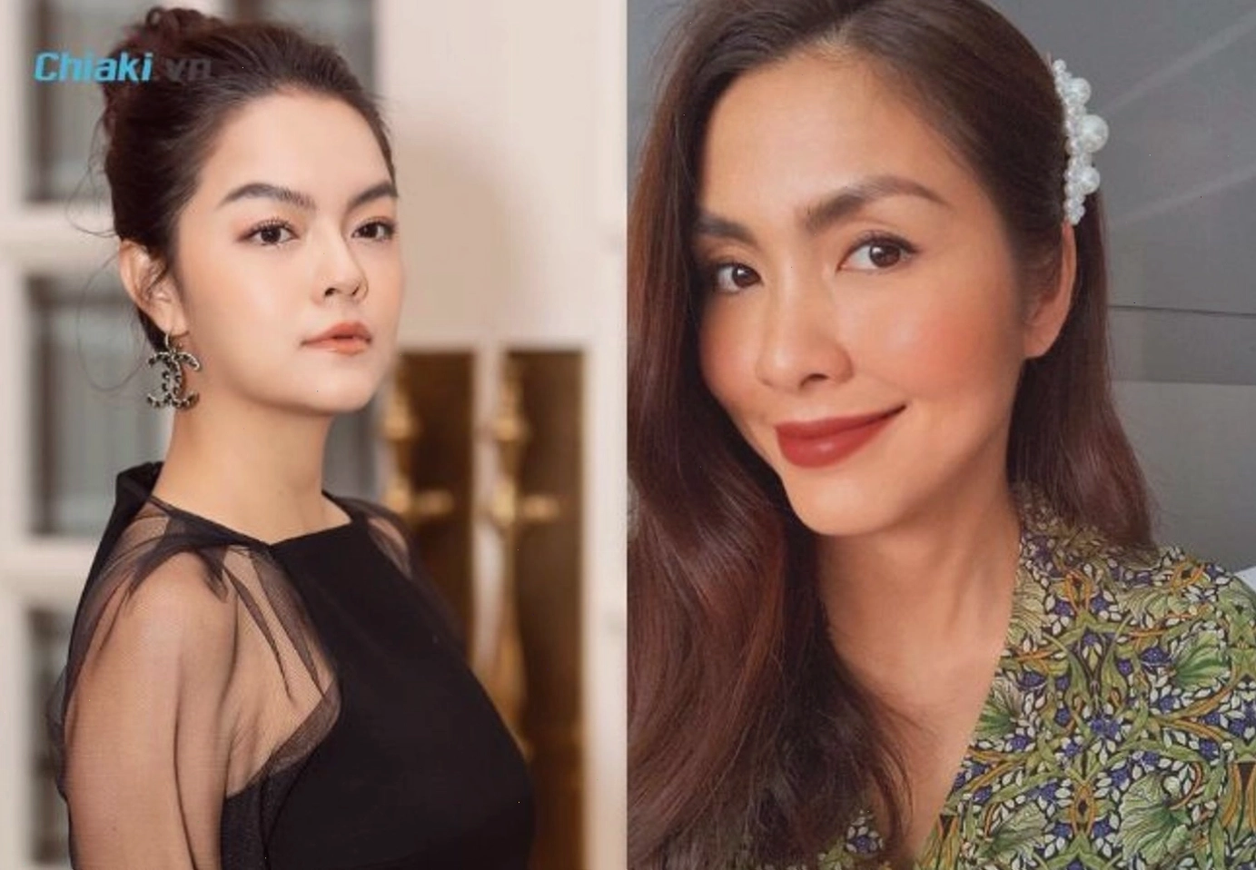 Dáng lông mày cao và dài thể hiện nét sang trọng, cá tính