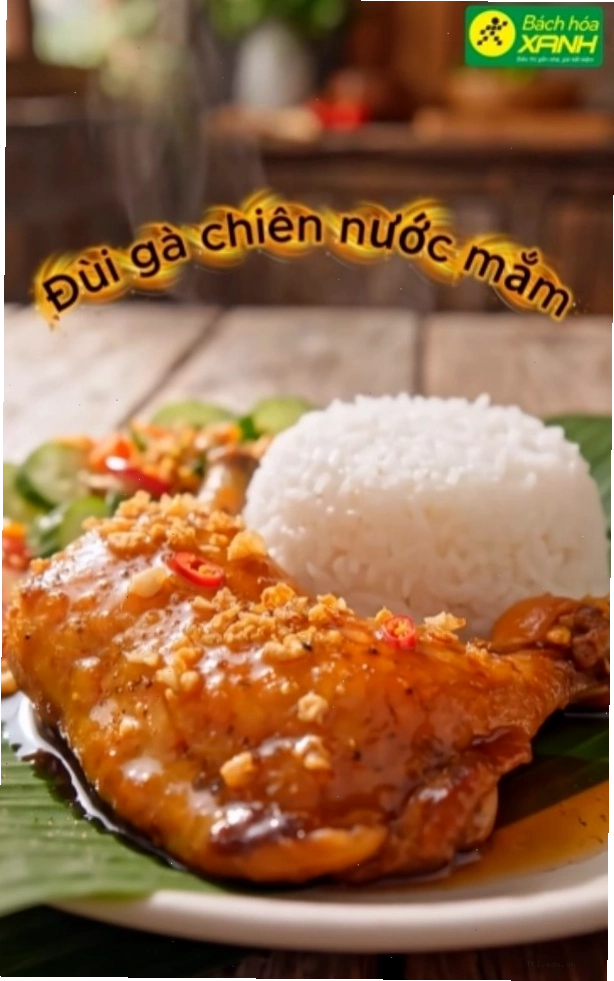 Đùi gà chiên nước mắm đậm đà