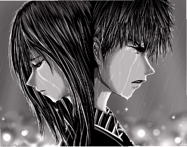 Hình ảnh anime nữ khóc sau chia tay, đau khổ trong tình yêu