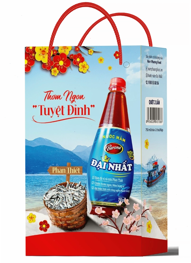 Hộp xuân nước mắm Đại Nhất