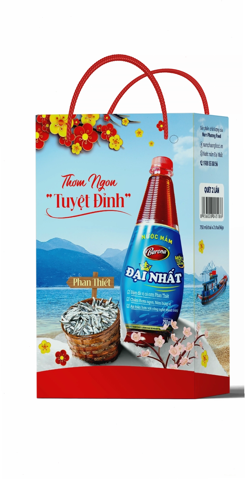 Hộp xuân nước mắm Đại Nhất