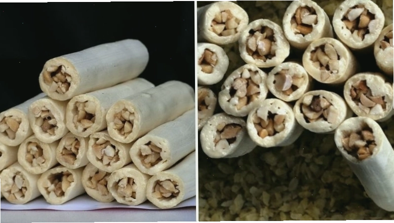 Kẹo kéo đậu phộng thành phẩm