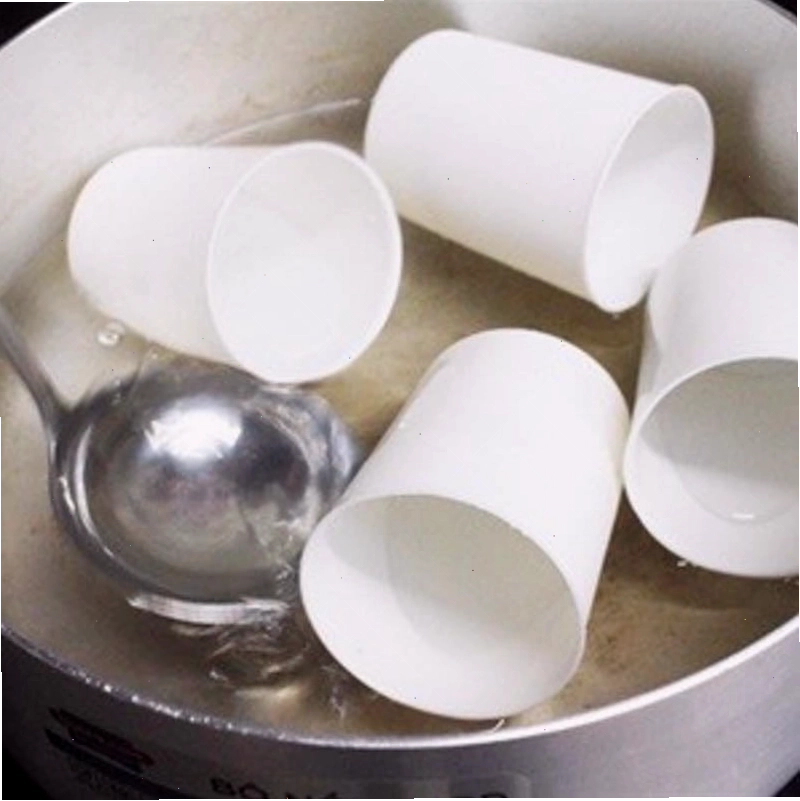 Khử khuẩn dụng cụ làm sữa chua bằng nước sôi