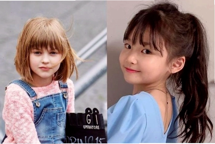 Kiểu tóc dài uốn cụp nhẹ nhàng cho bé gái 12 tuổi