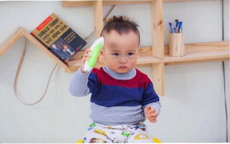 Kiểu tóc Maruko tròn trịa, đáng yêu cho bé trai
