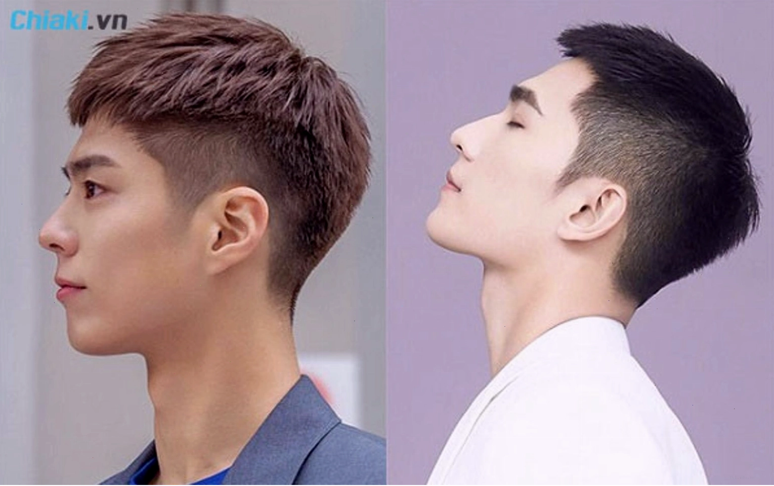 Kiểu tóc nam ngắn Mohican với phần mái vuốt dựng cá tính