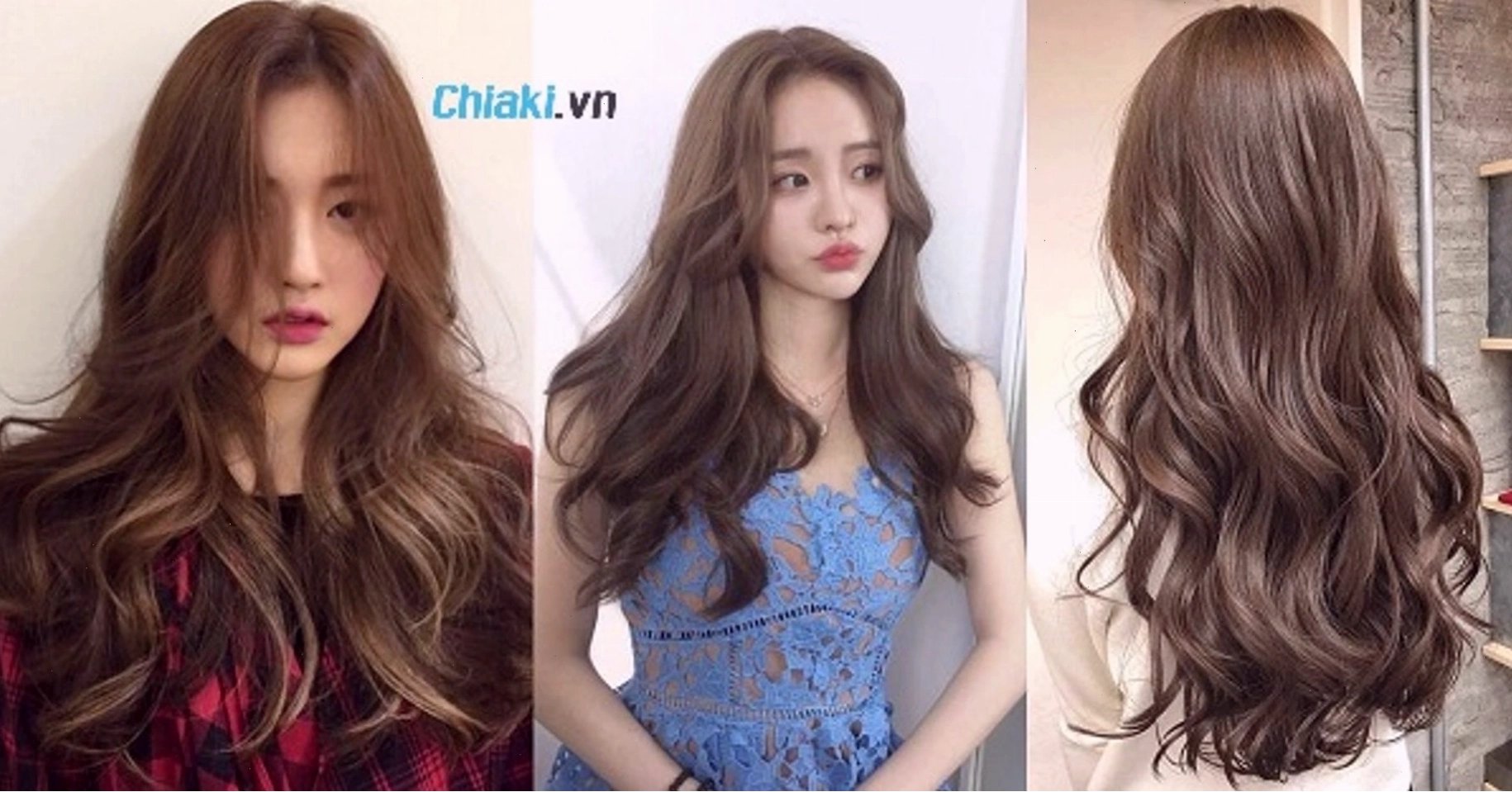 Kiểu tóc uốn gợn sóng tự nhiên, bồng bềnh đầy cuốn hút