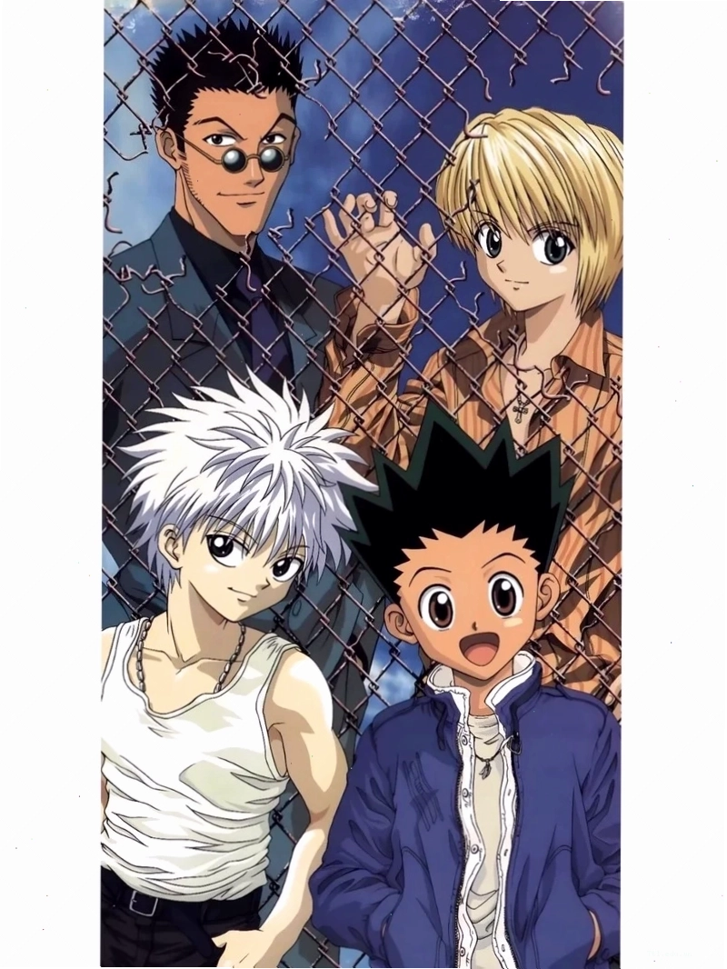 Killua Zoldyck với biểu cảm ngầu, ánh mắt sắc bén