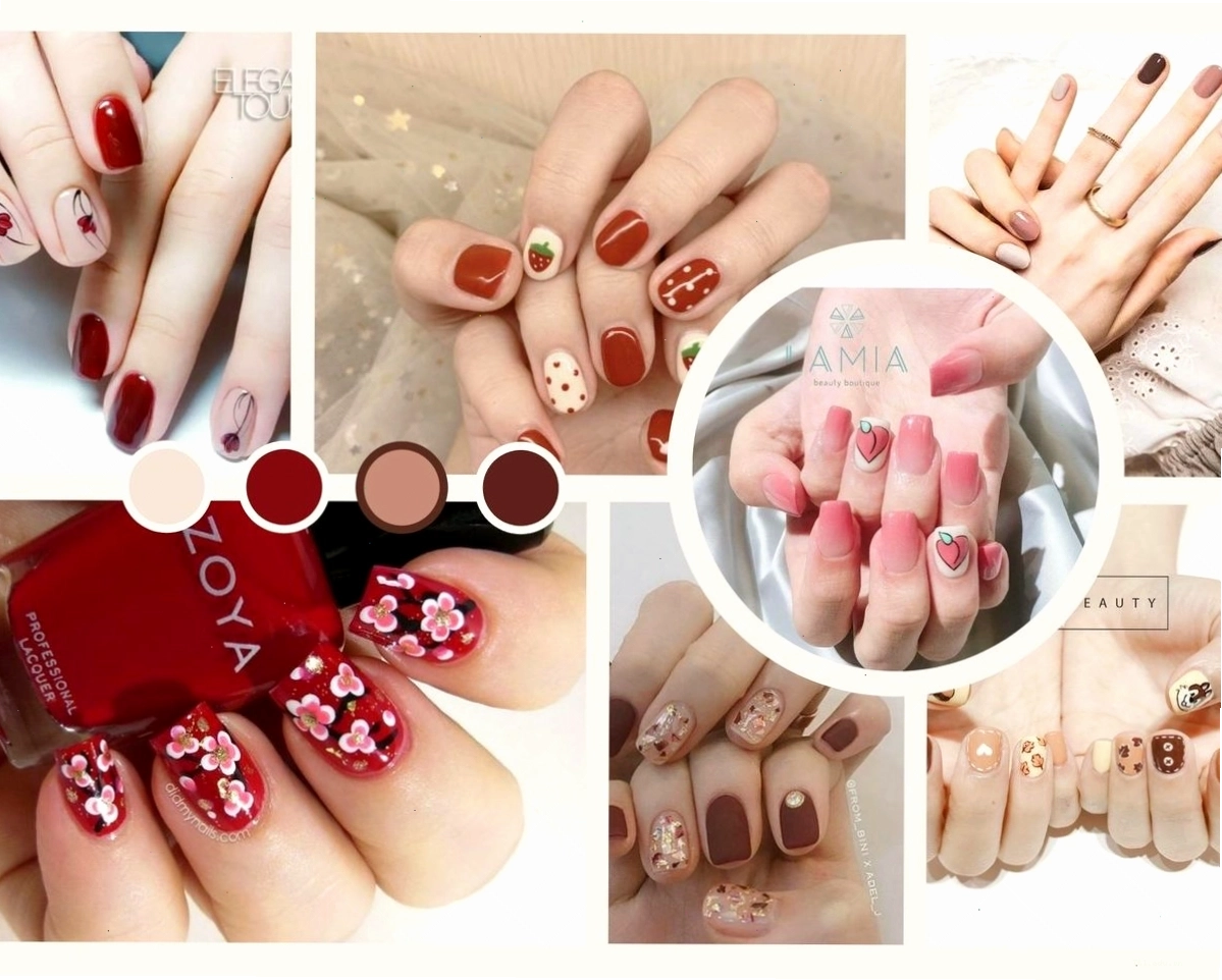 Mẫu sơn móng tay dễ thương cho bé gái với họa tiết hoạt hình