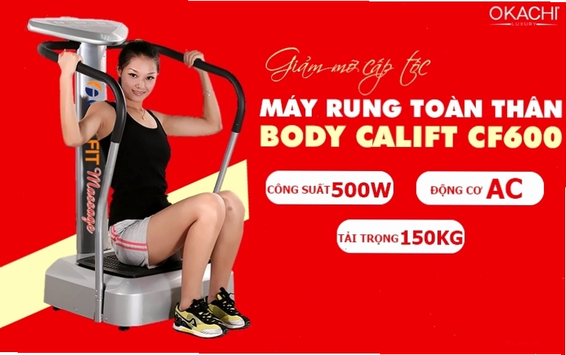 Máy rung toàn thân Body Califit CF600