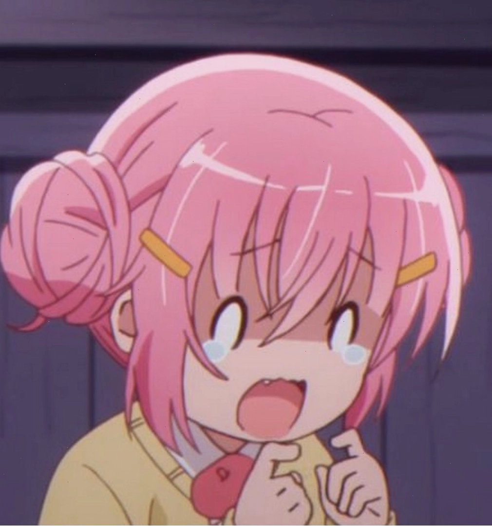 Meme anime thể hiện nỗi buồn, sự thất vọng