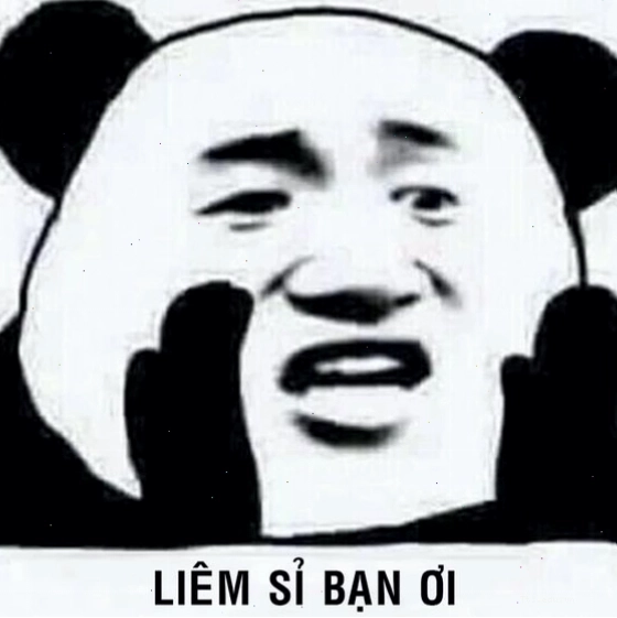 Meme gấu trúc biểu cảm hài hước, đáng yêu