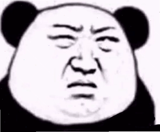 Meme gấu trúc thể hiện sự khinh bỉ, xem thường