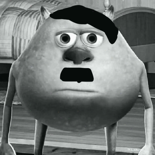 Meme Hitler với biểu cảm hoài nghi