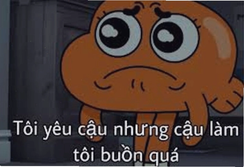 Meme tình yêu tâm trạng thể hiện nỗi niềm