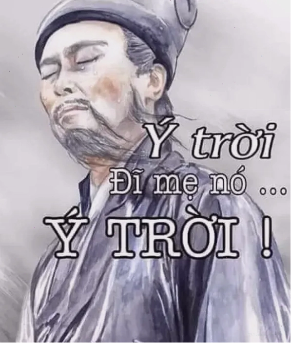 Meme ý trời hài hước dành cho những ai hay gặp xui xẻo