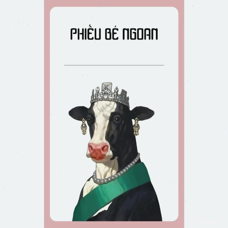 Ngắm nhìn vẻ đẹp phiếu bé ngoan meme với các biểu cảm đa dạng
