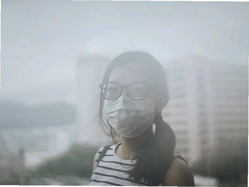Ô nhiễm không khí gây ra nhiều vấn đề về hô hấp