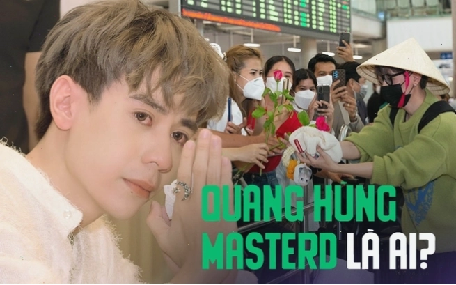Quang Hùng MasterD với nụ cười tươi tắn