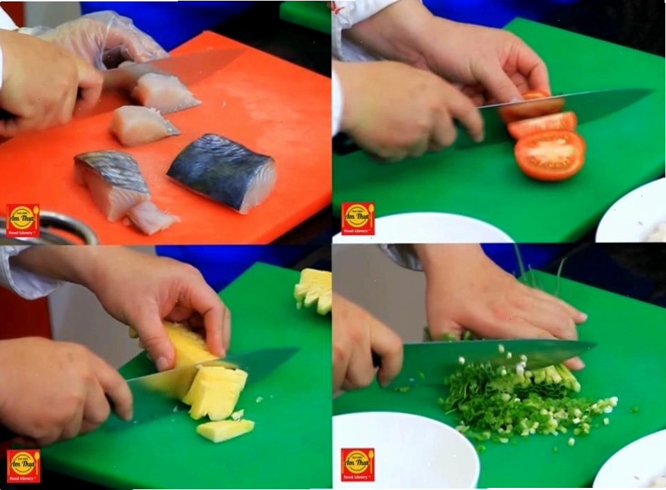 Sơ chế cá rô phi sạch sẽ