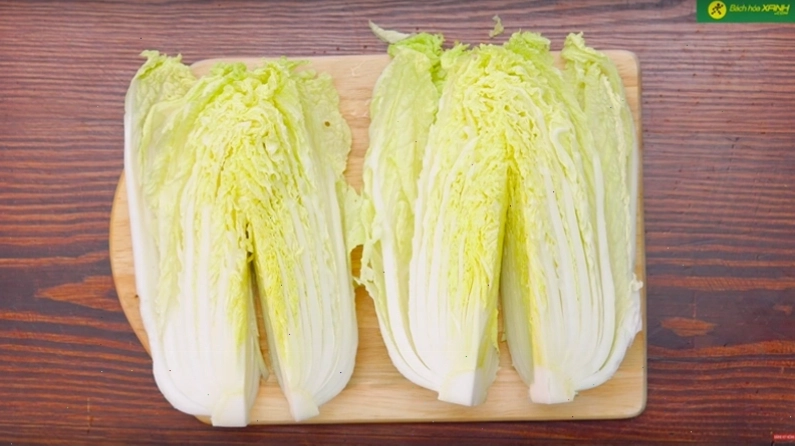 Sơ chế các loại rau củ làm kim chi