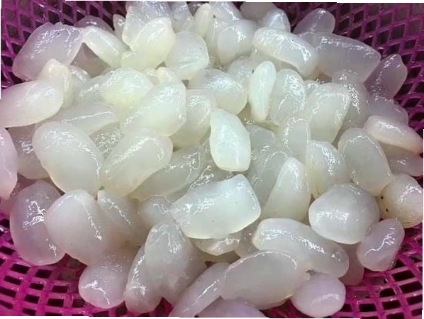 Sơ chế hạt đác tươi sạch sẽ trước khi chế biến