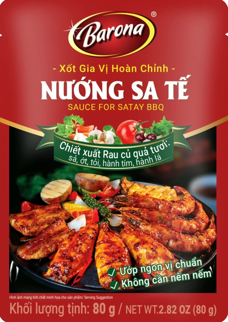Sốt nướng sa tế Barona