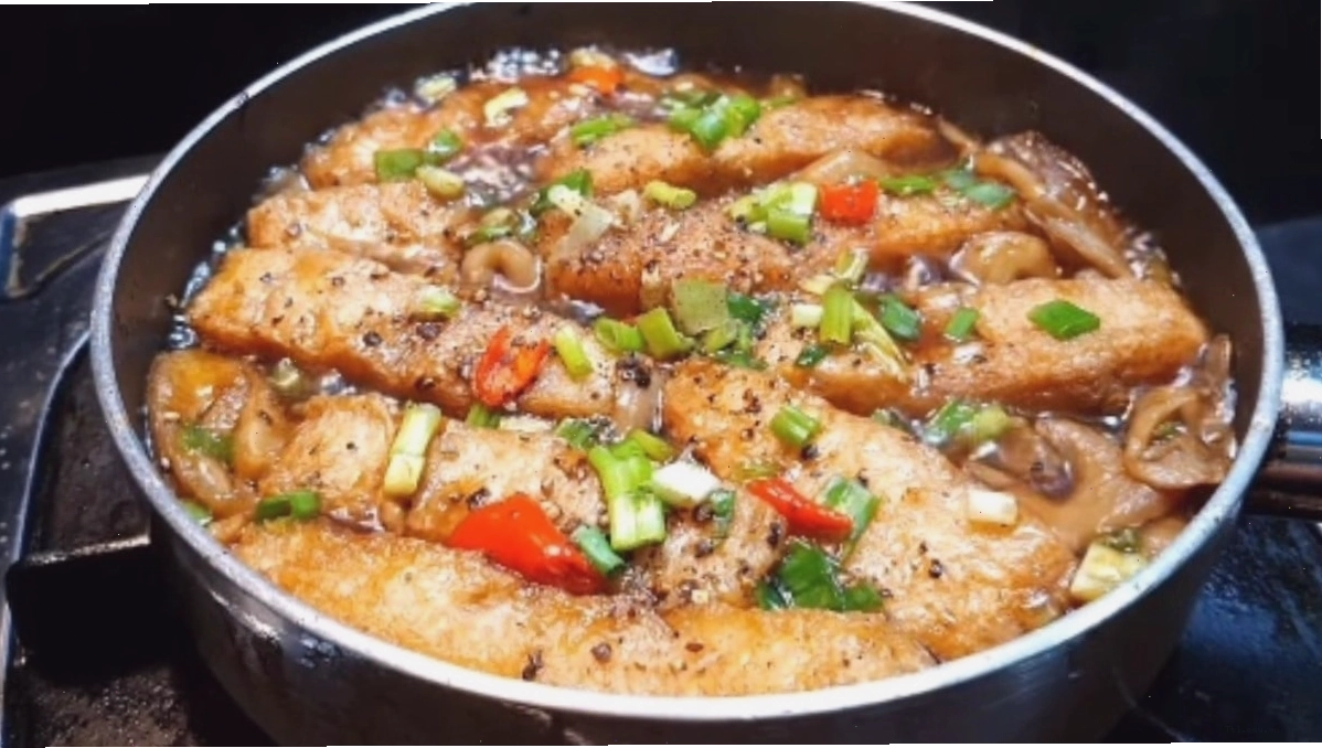 Sườn non chay kho nấm thanh đạm và bổ dưỡng