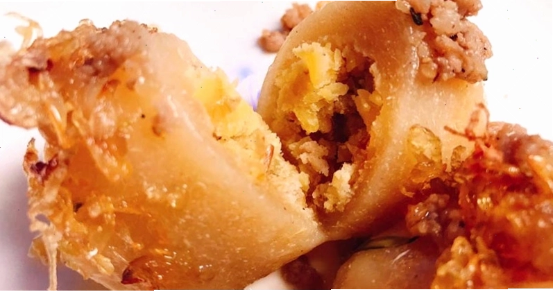 Thành phẩm bánh sắn hấp dẫn