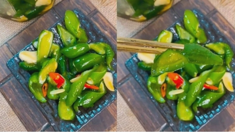 Thành phẩm dưa mắm dưa leo mặn giòn ngon
