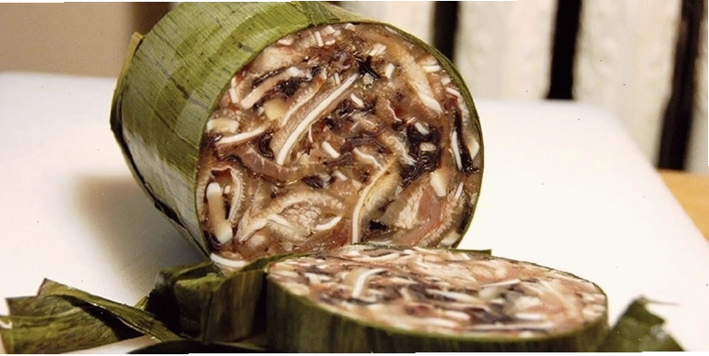 Thành phẩm giò thủ giòn ngon