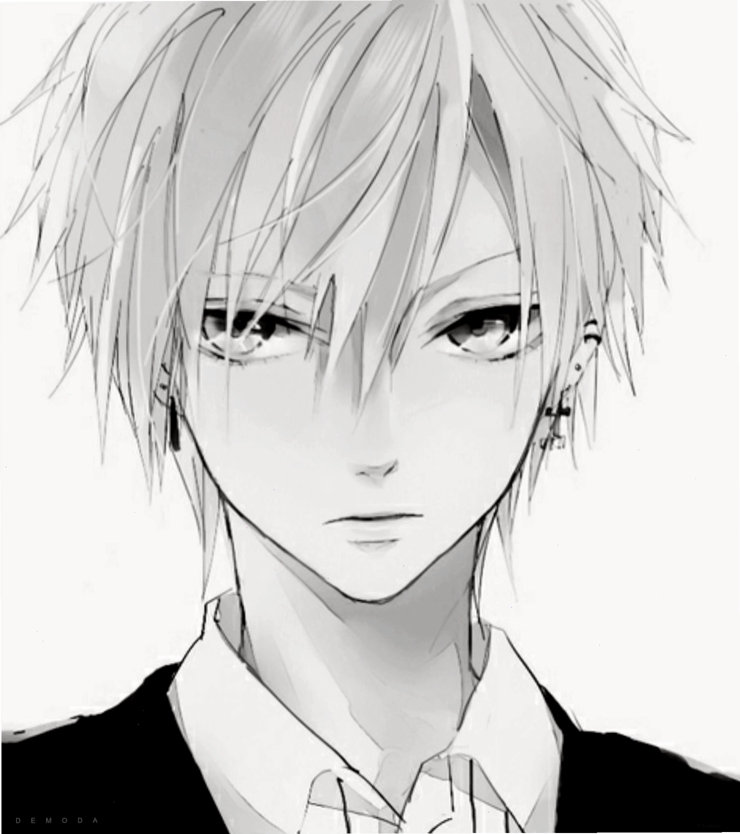 Thế giới Anime đen trắng đầy mê hoặc