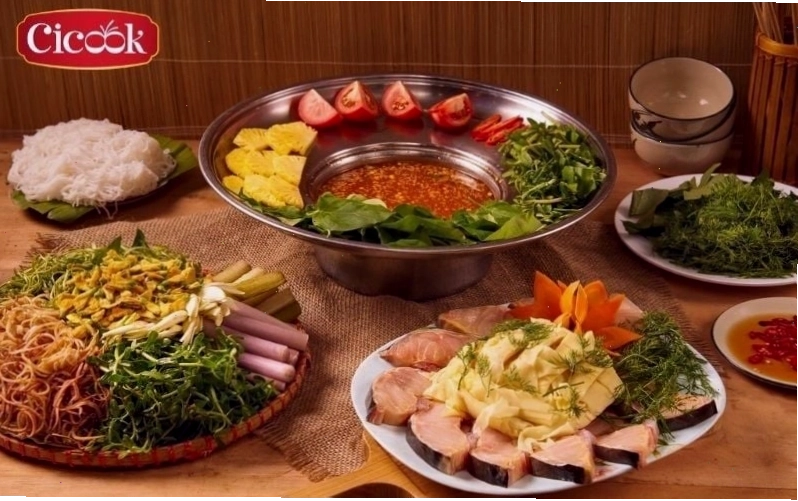 Thưởng thức lẩu cá