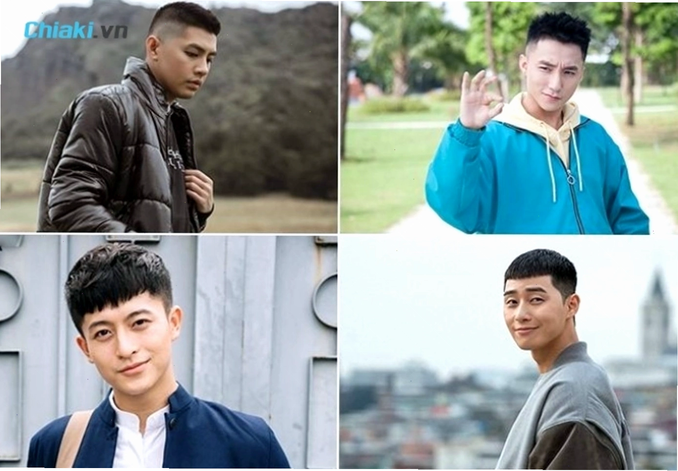 Tóc ngắn nam đẹp Mohican với hai bên mai fade gọn gàng