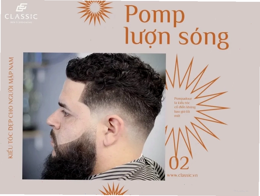 Tóc Side Part cho nam mặt tròn