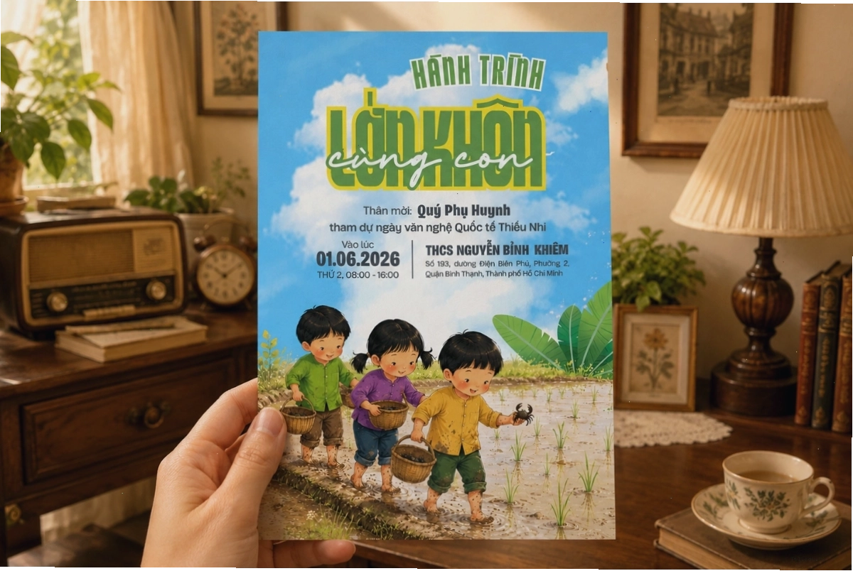 Tổng hợp mẫu thư mời vui Tết Thiếu nhi 1/6 ấn tượng, mới lạ và dễ dàng chỉnh sửa online trên Penci
