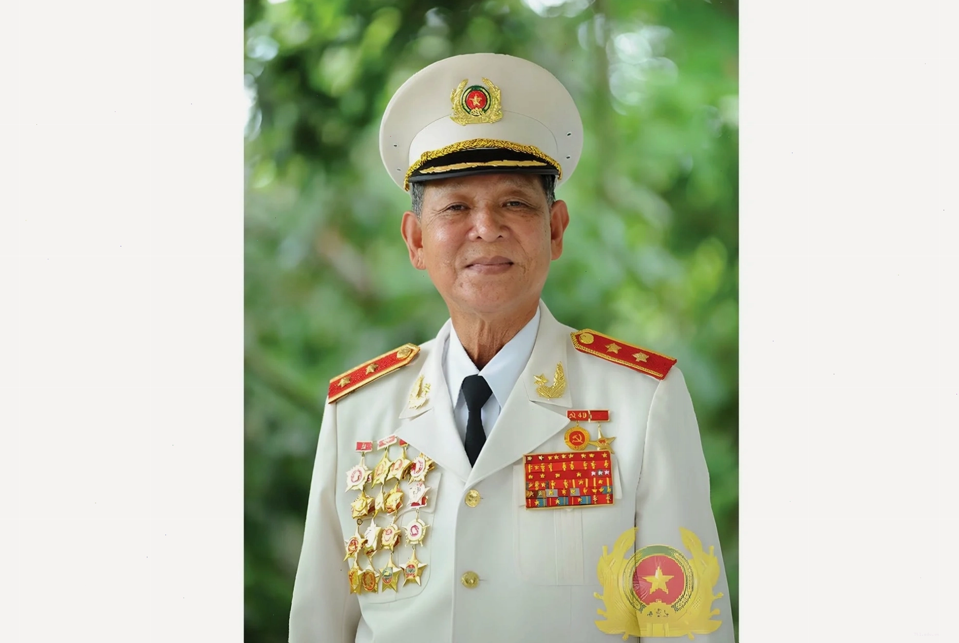 Trung tướng Nguyễn Việt Thành (Tư Bốn) người chỉ đạo triệt phá vụ án Năm Cam
