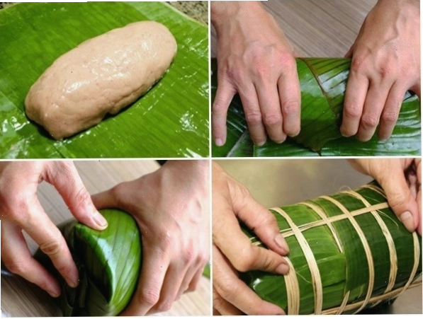 Xay nhuyễn thịt làm chả lụa tại nhà