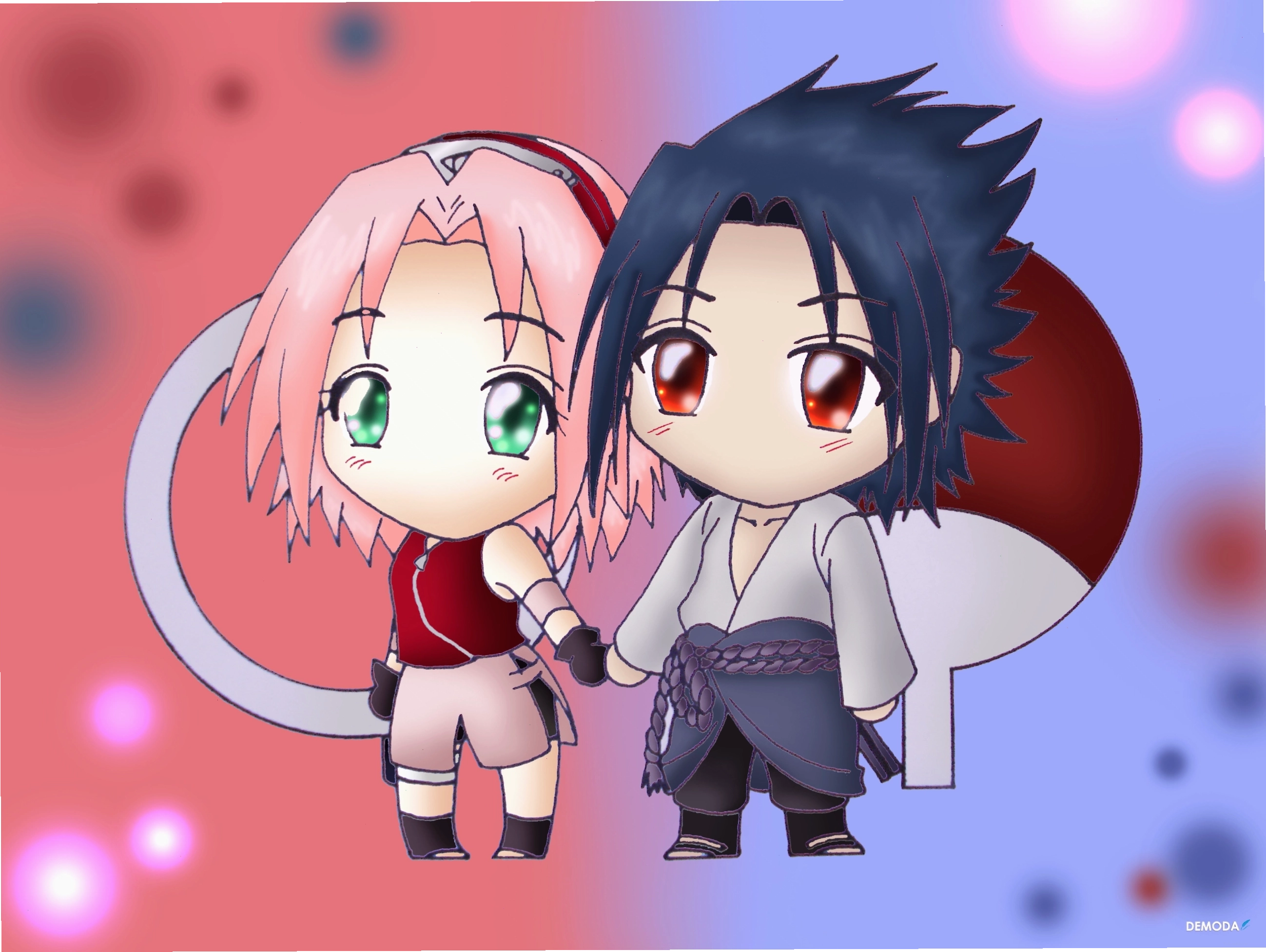Ảnh chibi dễ thương cho người yêu phong cách ngọt ngào