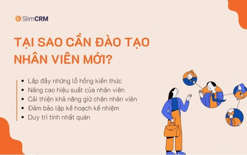 Lợi ích của việc đào tạo nhân sự mới trong tổ chức