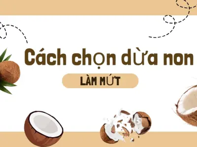 Cách làm mứt dừa non dẻo thơm, ngọt thanh chuẩn vị Tết