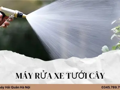 Máy rửa xe tưới cây: Ý tưởng hay hay “tai họa” bất ngờ?