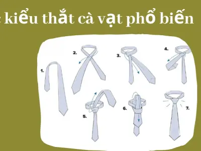 Cách thắt cà vạt đẹp giúp nâng tầm phong cách quý ông