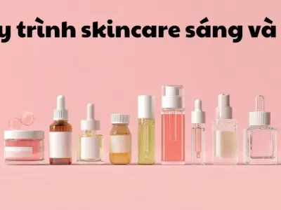 Quy trình skincare sáng và tối cứu vãn làn da đang hư tổn