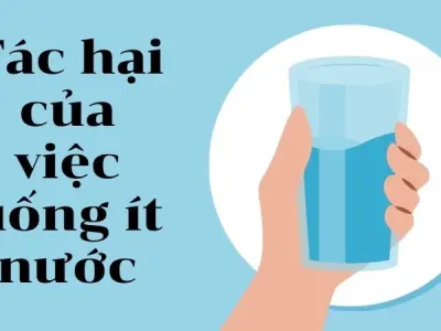 Tác hại của việc uống ít nước âm thầm hủy hoại cơ thể!
