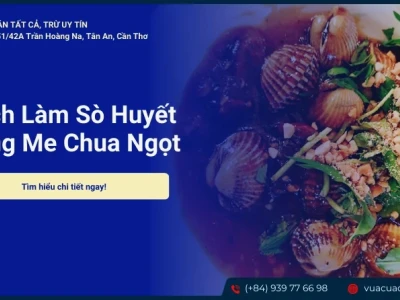Bí Quyết Làm Sò Huyết Rang Me Chuẩn Vị Nhà Hàng Ngay Tại Nhà