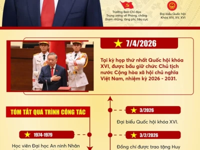 Chủ tịch nước hiện nay là ai? Thông tin mới nhất năm 2026